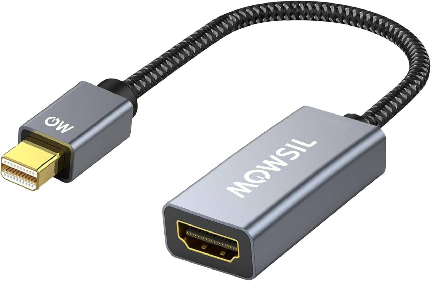 Mowsil Mini DP To HDMI Adapter
