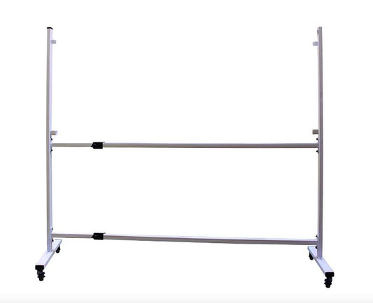 Whiteboard Stand 200 x 120 cm with wheels